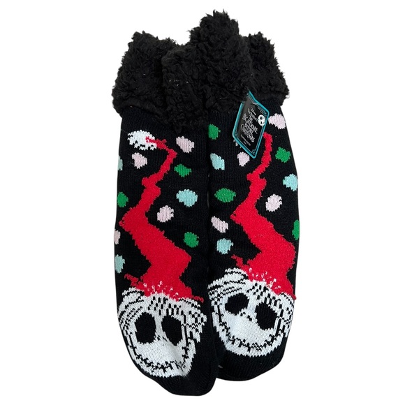 Nightmare Before Christmas Jack Skellington Sweater & Slipper Socks - Picture 8 of 8